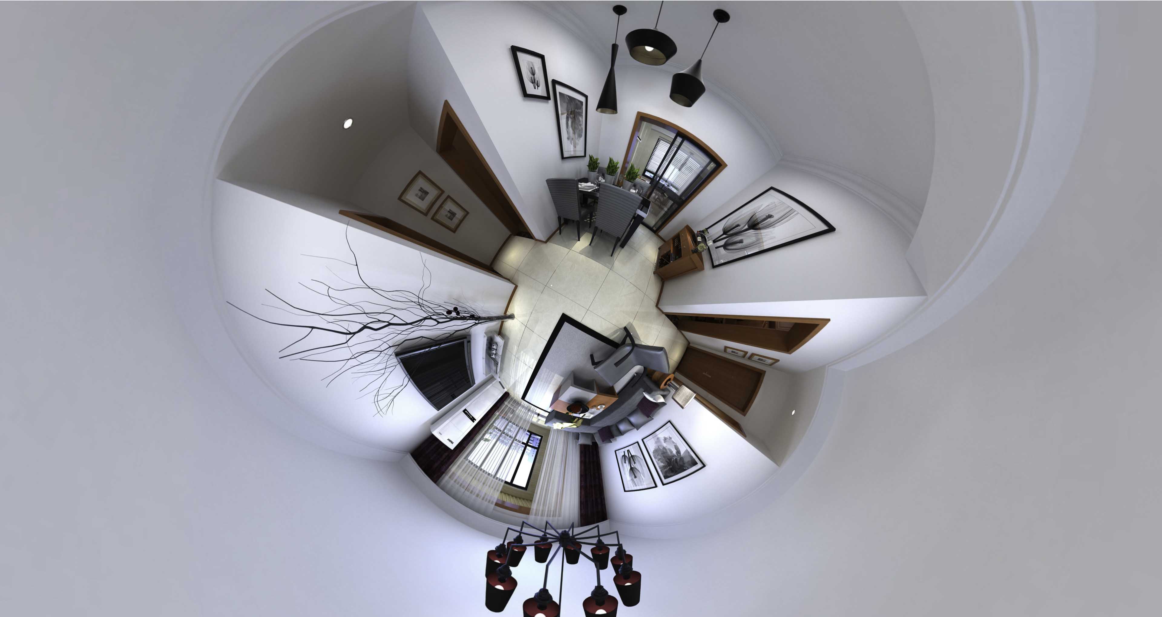 康巴什720全景摄影：房产中介销售效率的助推器